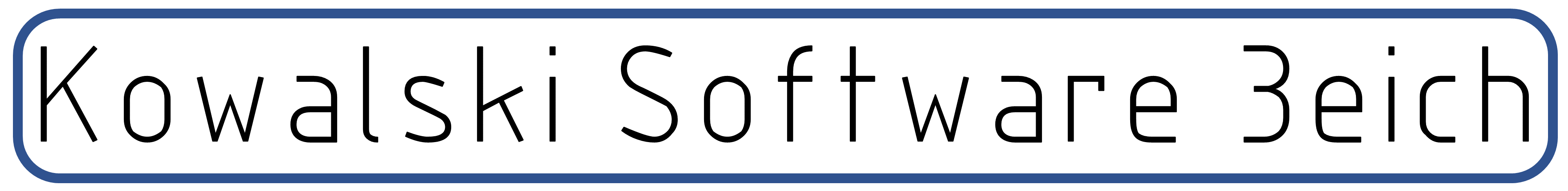Kowalski Software 3eich Logo